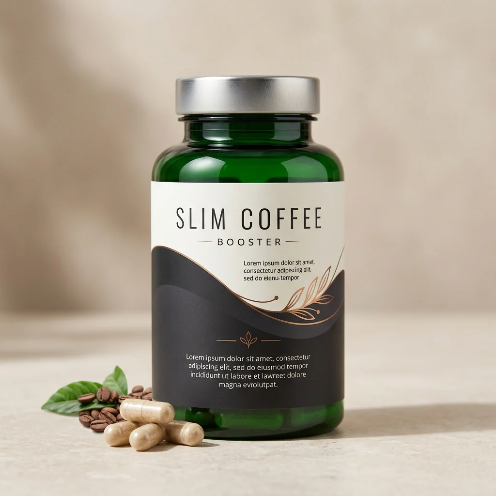 Slim Coffee Booster plant-based metabolism support supplement box